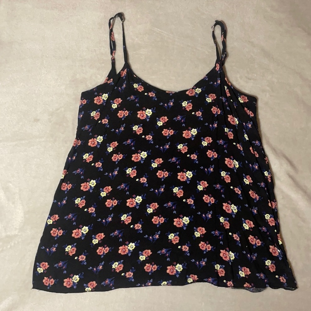 Floral tank top